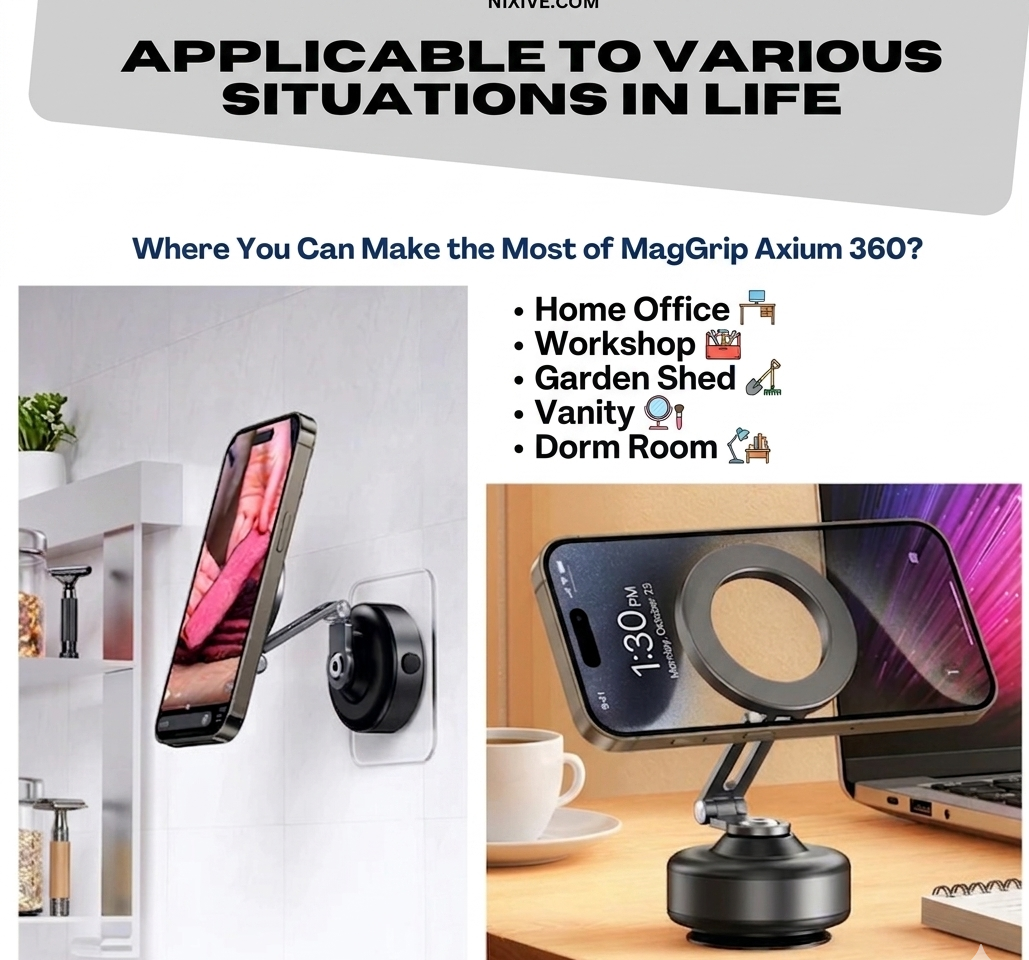 360° Magnetic Car Phone Holder